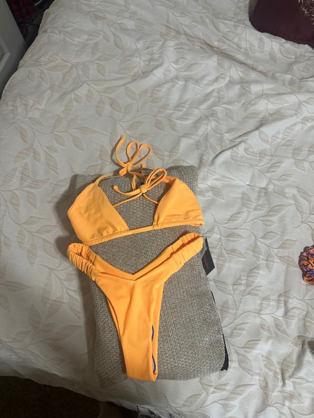 Berry Beachy Swim 3 piece bikini set